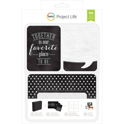 Project Life Card Kit 180/Pkg-Good Times - 380341