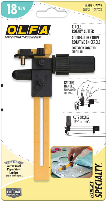 OLFA Rotary Circle Cutter- - CMP-3 - 091511600674