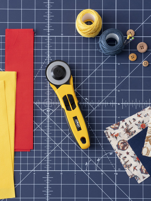 OLFA Quick-Change Rotary Cutter w/Dual Blade Guard 45mm- - RTY2/NS OLFA Quick-Change Rotary Cutter w/Dual Blade Guard 45mm- - RTY2/NS