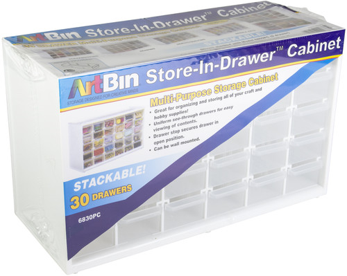 ArtBin Store-In-Drawer Cabinet-14.375"X6"X8.75" Translucent - 6830PC