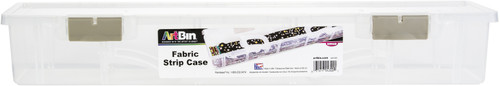 ArtBin Fabric Strip Case-24"x4"x3.5" Translucent - 6999AB - 071617043001