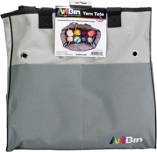 ArtBin Yarn Tote Knitting & Crochet Bag-16"X16"X7" - 6821 - 071617093174