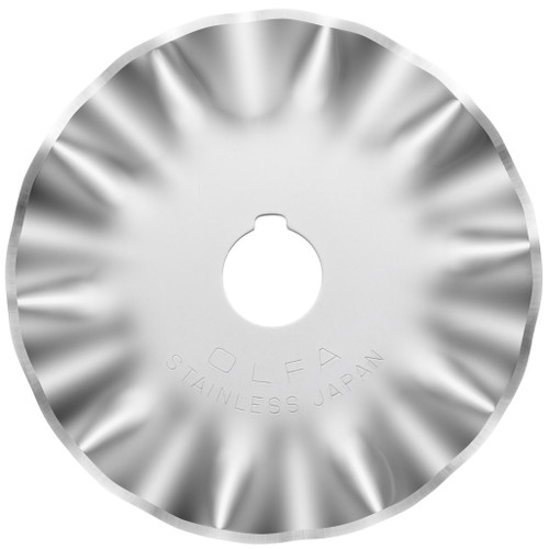OLFA Decorative Edge Rotary Blade 45mm-Wave - WAB45-1