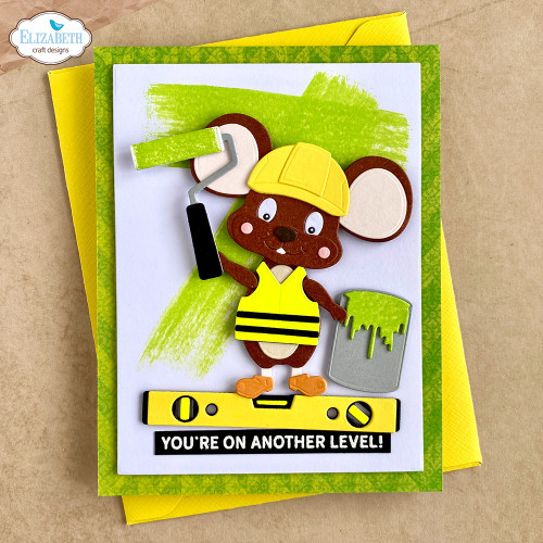 Elizabeth Craft Cute & Whimsical Stamps-Best Dad - 5A0039DZ-1H8MG