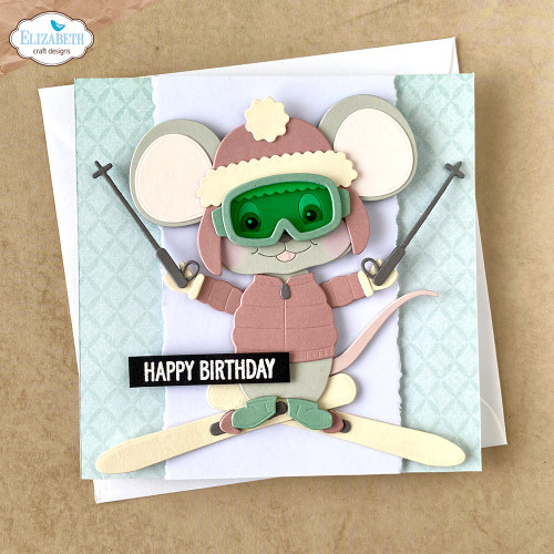 Elizabeth Craft Cute & Whimsical Die-Big Mouse Winter Accessories - 5A0039F4-1H8MC Elizabeth Craft Cute & Whimsical Die-Big Mouse Winter Accessories - 5A0039F4-1H8MC