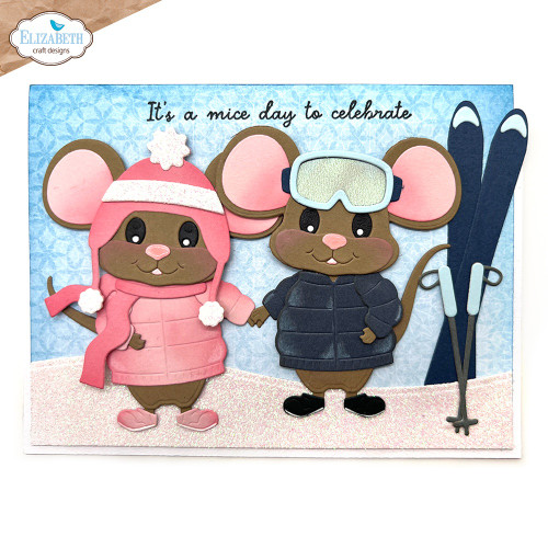 Elizabeth Craft Cute & Whimsical Die-Big Mouse Winter Accessories - 5A0039F4-1H8MC Elizabeth Craft Cute & Whimsical Die-Big Mouse Winter Accessories - 5A0039F4-1H8MC