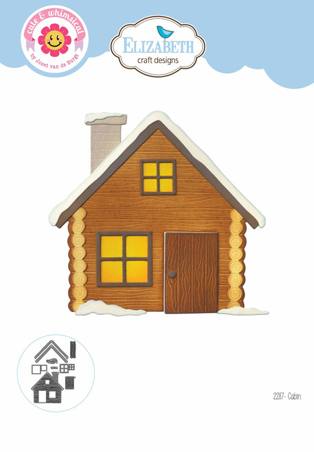 Elizabeth Craft Cute & Whimsical Die-Cabin - 5A0039F3-1H8MK - 741527318246