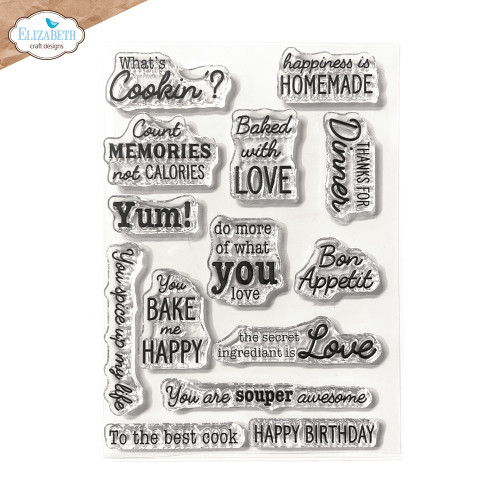 Elizabeth Craft Cute & Whimsical Stamps-In the Kitchen - 5A0039DV-1H8MM - 741527318284 Elizabeth Craft Cute & Whimsical Stamps-In the Kitchen - 5A0039DV-1H8MM - 741527318284