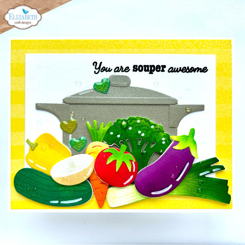 Elizabeth Craft Cute & Whimsical Stamps-In the Kitchen - 5A0039DV-1H8MM