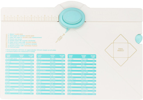 We R Memory Keepers Envelope Punch Board - 6.75"X10.5" - 71277