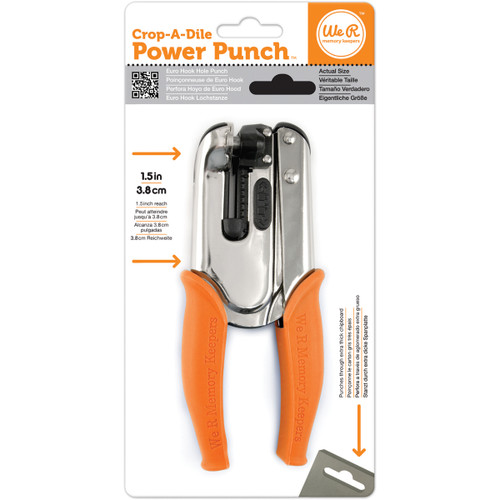 Crop-A-Dile Euro Hook Power Punch-1.5" - 71274 - 633356712749