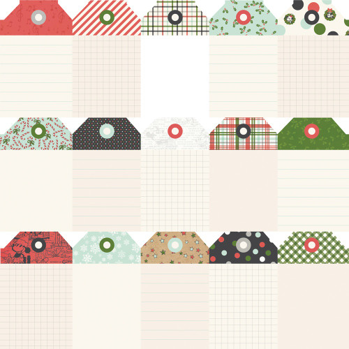 25 Pack - Say Cheese Classic Mouse Christmas Double-Side Cardstock 12"-Tag Elements - 5A0034WV-1H6C2 25 Pack - Say Cheese Classic Mouse Christmas Double-Side Cardstock 12"-Tag Elements - 5A0034WV-1H6C2