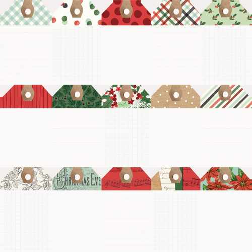 25 Pack - All Wrapped Up Double-Sided Cardstock 12"X12"-Tag Elements - 5A0034SX-1H6D2 25 Pack - All Wrapped Up Double-Sided Cardstock 12"X12"-Tag Elements - 5A0034SX-1H6D2