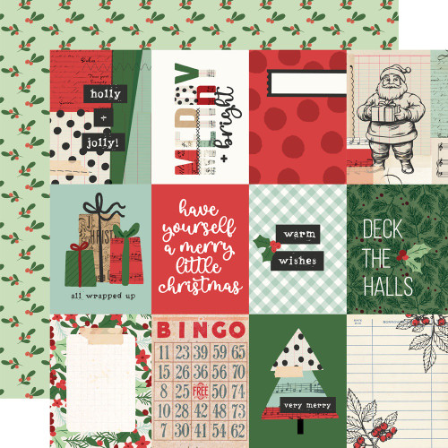 25 Pack - All Wrapped Up Double-Sided Cardstock 12"X12"-3X4 Elements - 5A0034SX-1H6CV - 810191520382