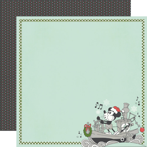 25 Pack - Say Cheese Classic Mouse Christmas Double-Side Cardstock 12"-Jingle Bellin' - 5A0034WV-1H6DL - 810191521235