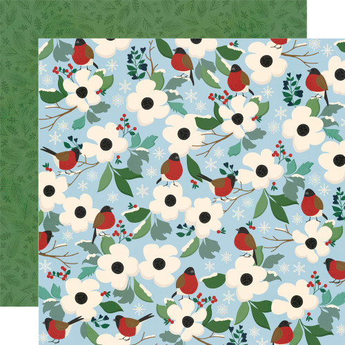 25 Pack - Simple Vintage Flannel Season Double-Sided Cardstock 12"X12"-Winter Joys - 5A0034X7-1H6DC - 810191520016