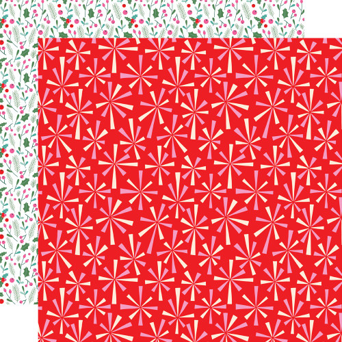 25 Pack - Hard Candy Christmas Double-Sided Cardstock 12"X12"-So Festive - 5A0034YC-1H6FB - 810191521006