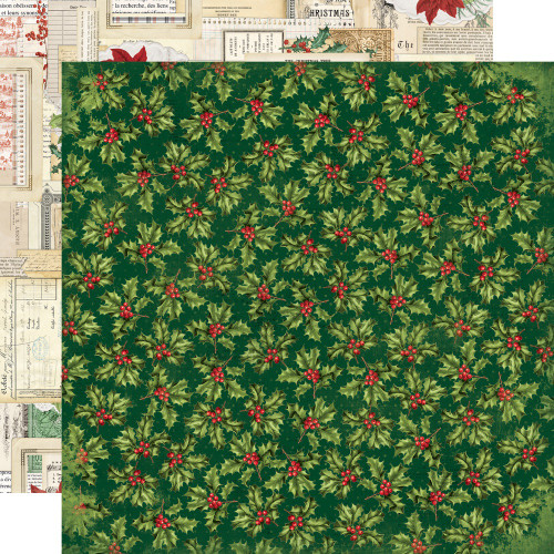 25 Pack - Simple Vintage Believe Double-Sided Cardstock 12"X12"-Holiday Traditions - 5A0034W6-1H6GC - 810191520610