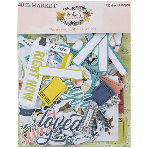 2 Pack - 49 And Market Ephemera Bits-Birdsong - 5A002C0G-1GFKG - 786724929482
