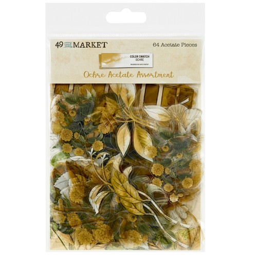 2 Pack - Color Swatch: Ochre Acetate Assortment-64/Pkg - OCS26863 - 786724926863