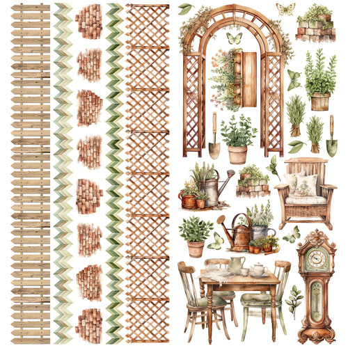 2 Pack - 49 And Market Laser Cut Outs-Elements, Cottagecore - 5A002C0N-1GFKN