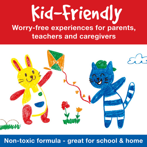 3 Pack - Little Creatives Easy Grasp Finger Crayons-6/Pkg - 5A002JFY-1GKZD