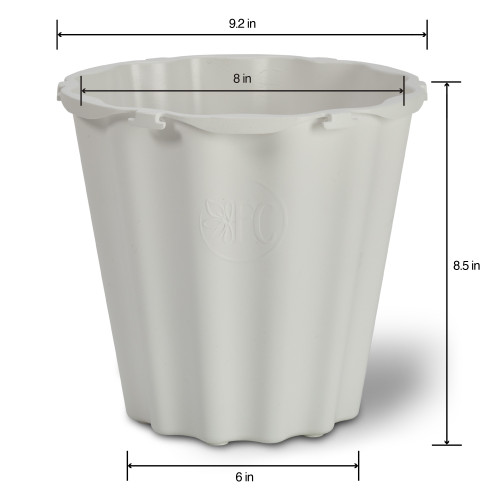 3 Pack - FloraCraft Easy Anchor Plastic Floral Container -White - 5A002JV2-1GLCJ