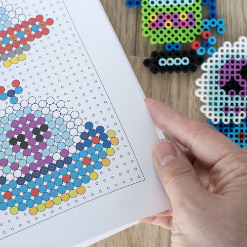 3 Pack - Perler Fused Bead Pattern Pad-Outer Space - 5A002JKS-1GL2V
