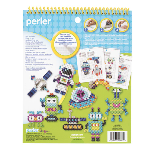 3 Pack - Perler Fused Bead Pattern Pad-Outer Space - 5A002JKS-1GL2V