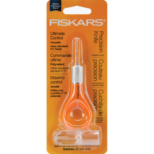 3 Pack - Fiskars Fingertip Precision/Detail Knife-#11 Blade - F6305 - 078484063057