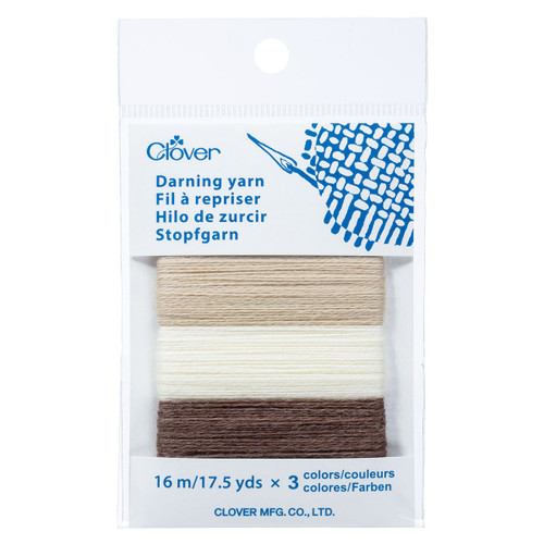 3 Pack - Clover Darning Yarn-Beige - 5A00324R-1H3T2 - 051221779503