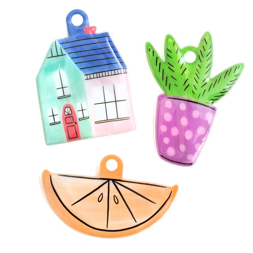 3 Pack - Amy Tan Stay Sweet Inflated Ephemera Die-Cuts 6/Pkg-Double-Sided - 351204