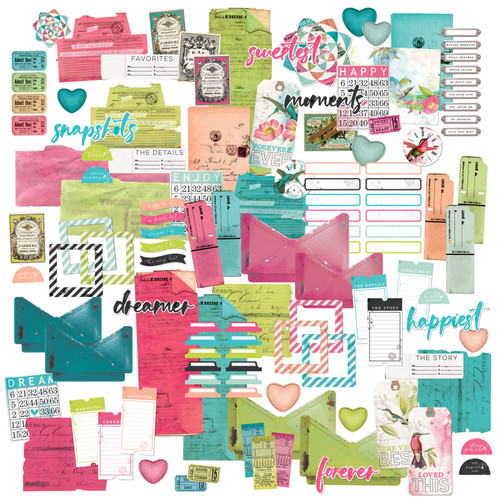 2 Pack - 49 And Market Ephemera Bits-Kaleidoscope - KAL27242