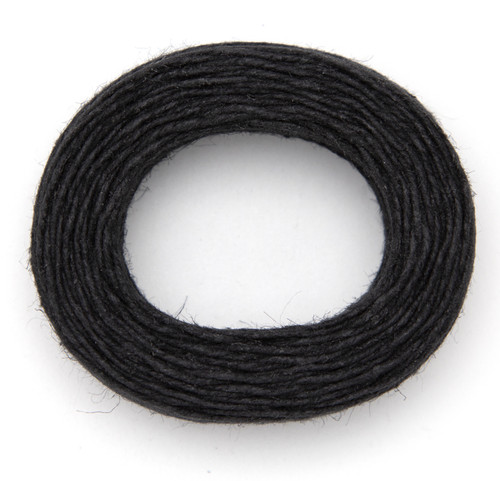 2 Pack - Cousin DIY Cotton Waxed Cord 75ft.-Black - 5A002GLV-1GJ52