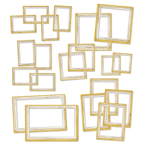 Color Swatch: Ochre Frame Set-20/Pkg - OCS26924
