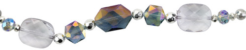 2 Pack - 34pc Gls/Acr Purple/AB Hexg Fa-Purple/AB Hexg Fa - 5A002GLZ-1GJ4V
