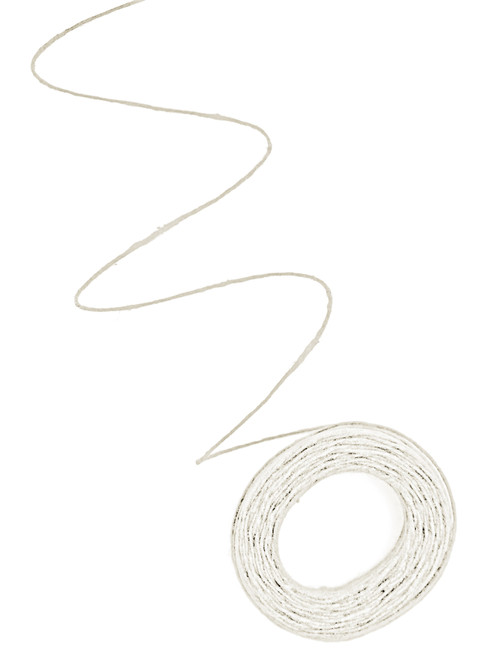 2 Pack - Cousin DIY Cotton Waxed Cord 75ft.-White - 5A002GMG-1GJ68