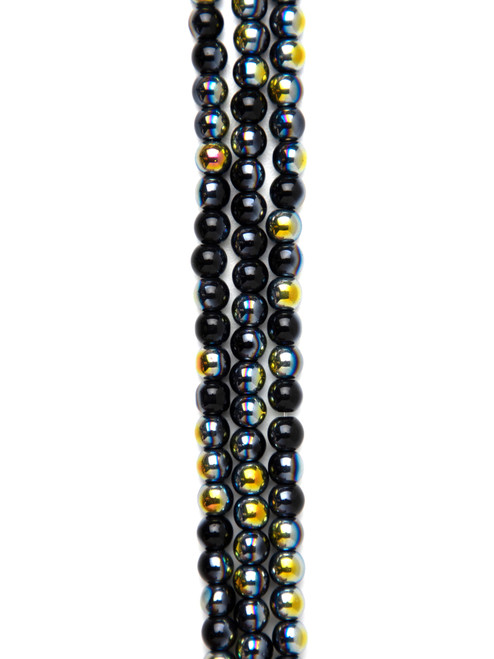 2 Pack - CousinDIY Glass Strand 22.4in/57cm-Black Gold - 5A002GNQ-1GJ4B
