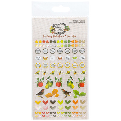 49 And Market Epoxy Stickers-Vintage Orchard Wishing Bubble - 5A0029XB-1GDCL - 786724928959