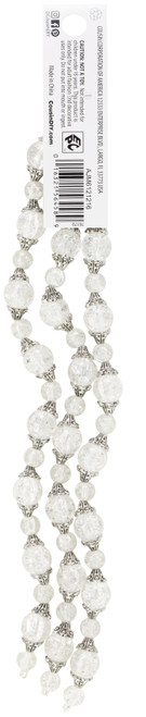 2 Pack - Cousin DIY Round Bead Strand 52/Pkg-Gold Dip - 5A002GM1-1GJ67