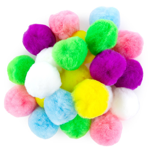 CousinDIY Pom-Poms 2" 20/Pkg-Pastel Mix - 5A002XV6-1GYL9