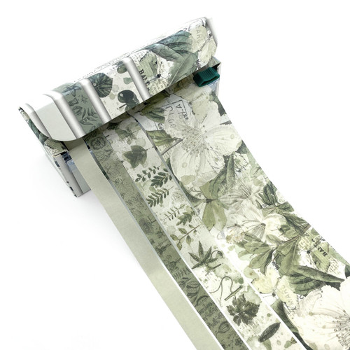 49 And Market Fabric Tape Assortment 4/Rolls-Vintage Bits Botanical - VB39036