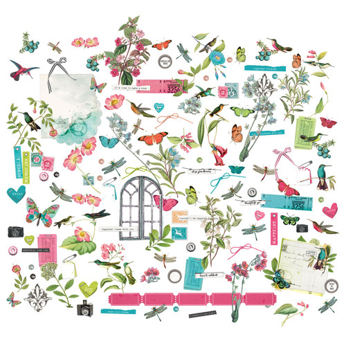 49 And Market Laser Cut Outs-Mini Elements, Kaleidoscope - KAL27228