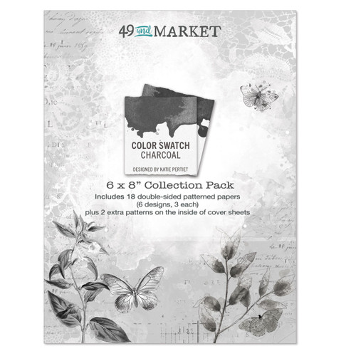 49 And Market Collection Pack 6"X8"-Color Swatch: Charcoal - CCS27372 - 786724927372