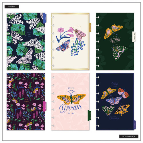 Happy Planner Mini 12 Month Disc Bound Dated Planner-Butterfly Botanics - 5A0036WK-1H7YR Happy Planner Mini 12 Month Disc Bound Dated Planner-Butterfly Botanics - 5A0036WK-1H7YR