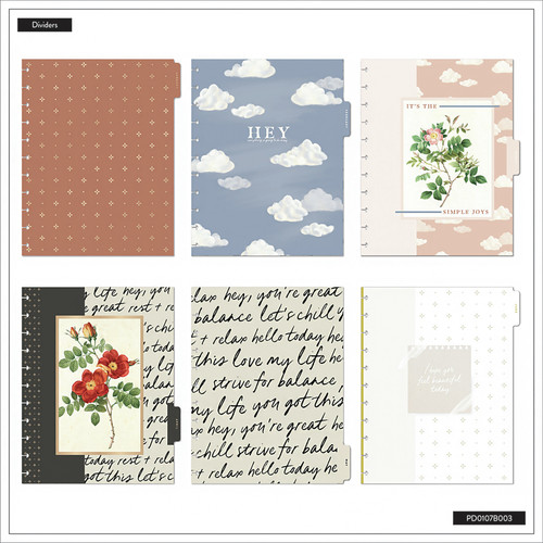 Happy Planner Big 12 Month Disc Bound Dated Planner-Heritage Charm; Jan '26 - Dec '26 - 5A0036T7-1H80R