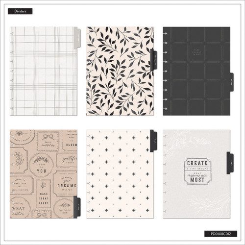 Happy Planner Classic 12 Month Disc Bound Dated Planner-Heritage Charm; Jan '26 - Dec '26 - 5A0036W0-1H814