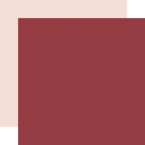 25 Pack - Winter Fun Double-Sided Cardstock 12"X12"-Burgundy/ Pink - 5A0033TW-1H5GQ - 810192590797