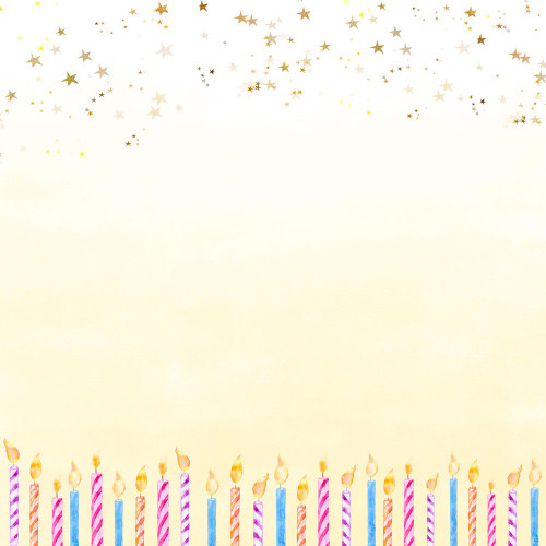 25 Pack - Memory Place Time To Celebrate Double-Sided Paper 12"X12"-Time To Celebrate #5 - 5A003778-1H881