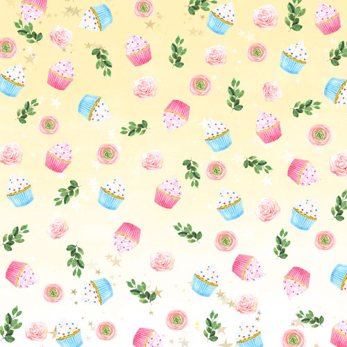 25 Pack - Memory Place Time To Celebrate Double-Sided Paper 12"X12"-Time To Celebrate #3 - 5A003778-1H87H